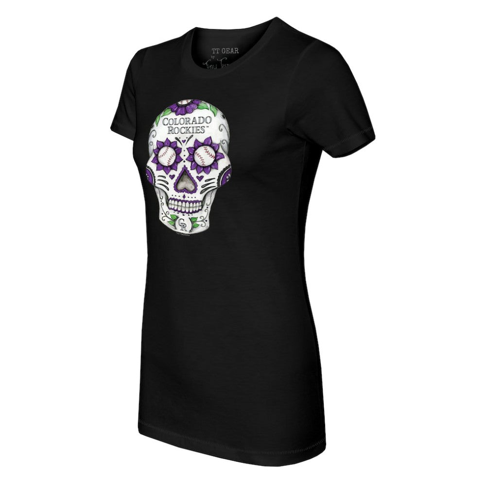 Colorado Rockies Tiny Turnip Women's Sugar Skull T-Shirt Online