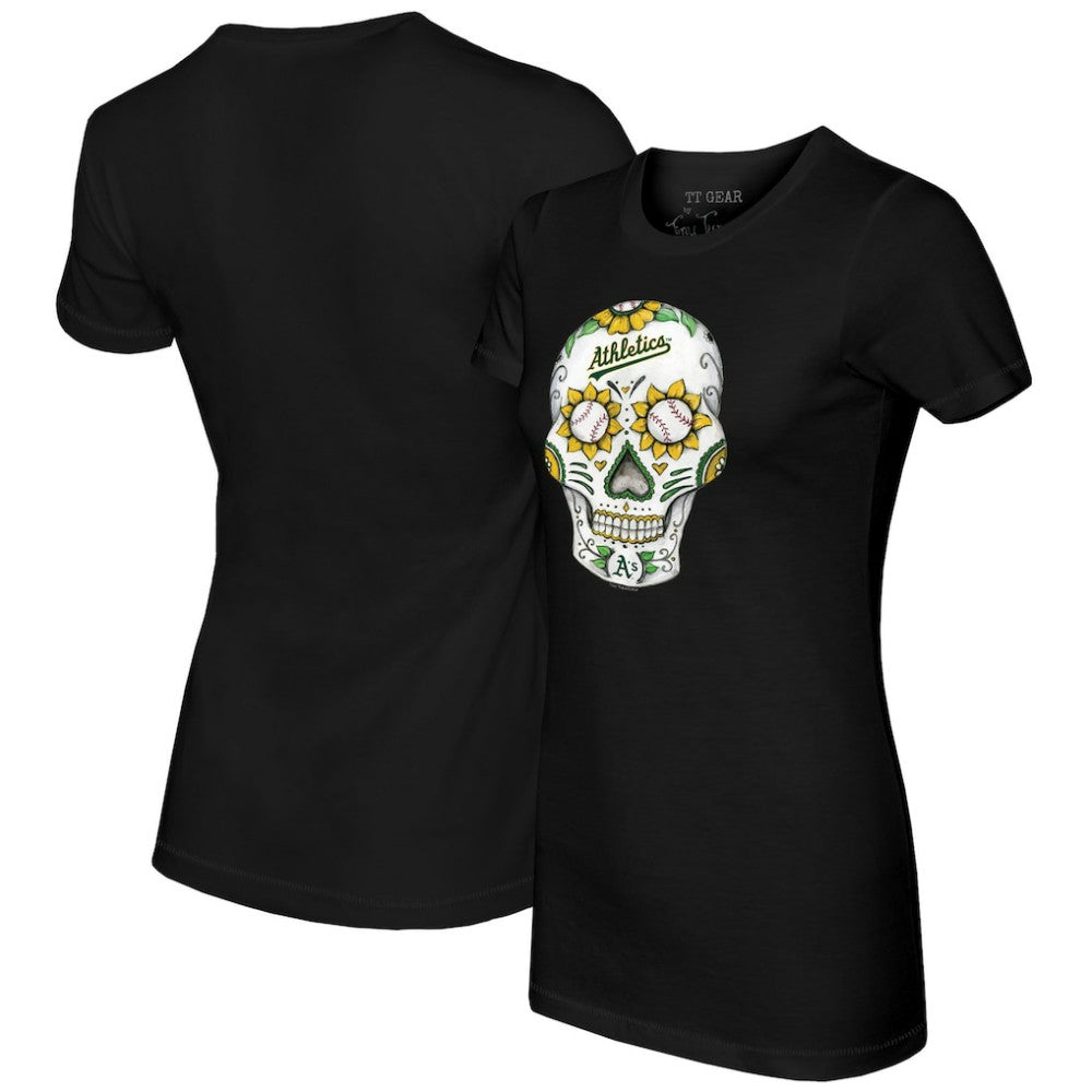 Athletics Tiny Turnip Women's Sugar Skull T-Shirt Sale