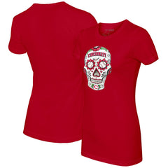 Cincinnati Reds Tiny Turnip Women's Sugar Skull T-Shirt Near Me