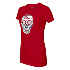 Philadelphia Phillies Tiny Turnip Women's Sugar Skull T-Shirt Near Me