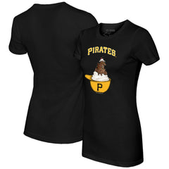 Pittsburgh Pirates Tiny Turnip Women's Sundae Helmet T-Shirt Discount