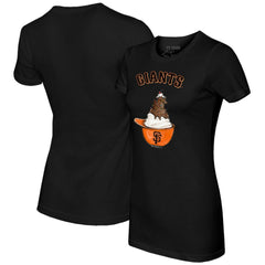 San Francisco Giants Tiny Turnip Women's Sundae Helmet T-Shirt for sale