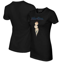 Miami Marlins Tiny Turnip Women's Triple Scoop T-Shirt Near Me