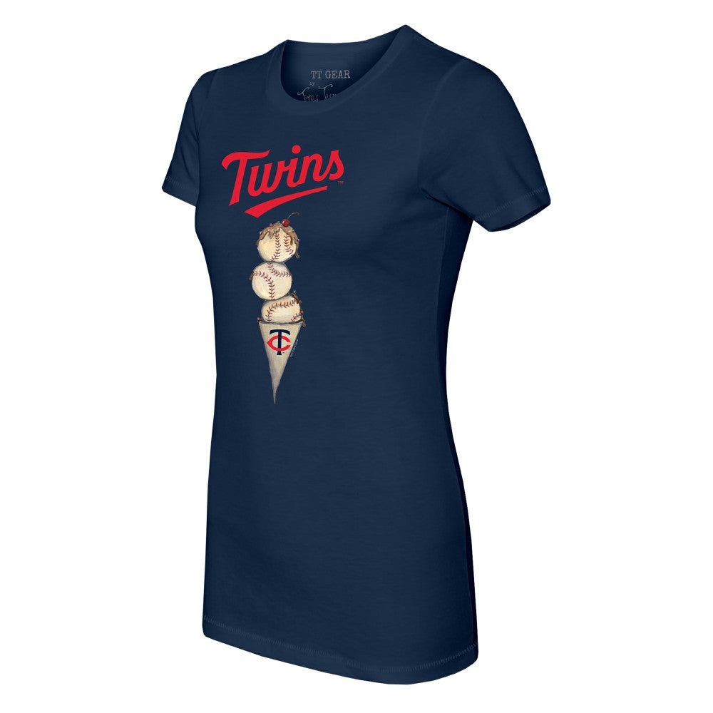 Minnesota Twins Tiny Turnip Women's Triple Scoop T-Shirt Sale