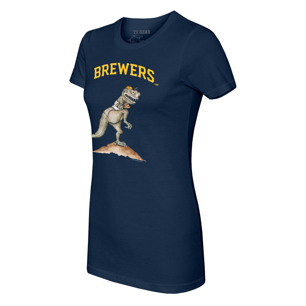 Milwaukee Brewers Tiny Turnip Women's TT Rex T-Shirt Outlet