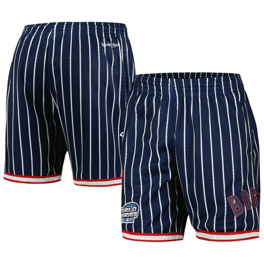 Boston Red Sox Mitchell & Ness Cooperstown Collection 2004 World Series City Collection Mesh Shorts Online