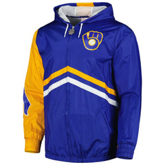 Milwaukee Brewers Mitchell & Ness Undeniable Full-Zip Hoodie Windbreaker Jacket Near Me