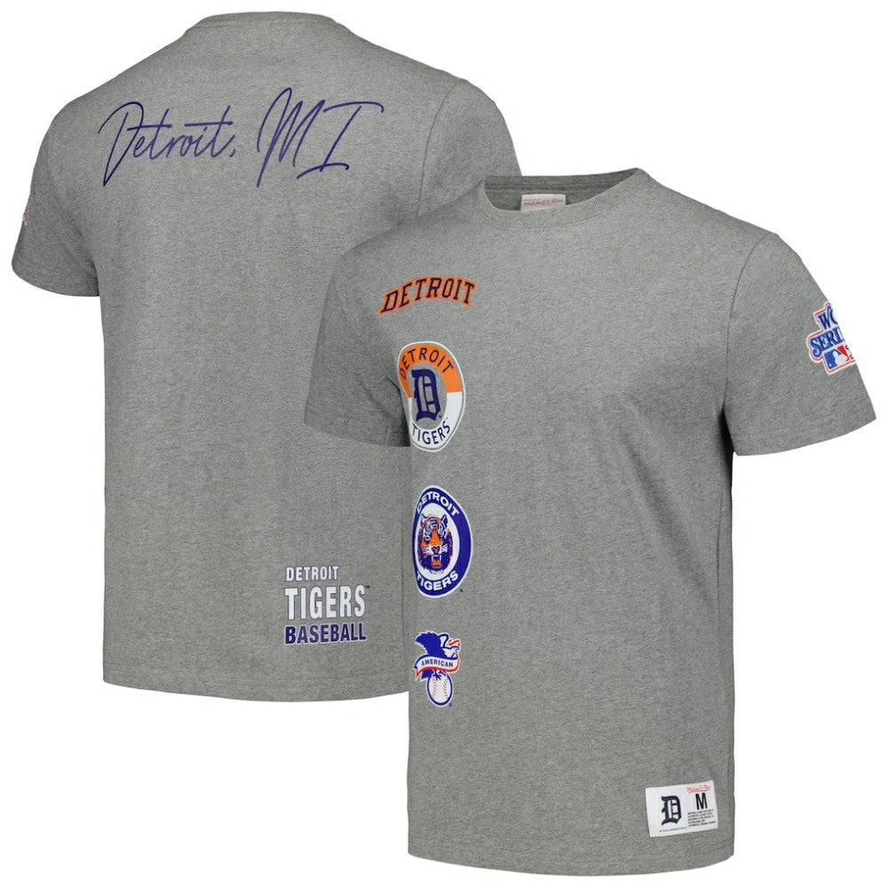 Detroit Tigers Mitchell & Ness Cooperstown Collection City Collection T-Shirt Sale