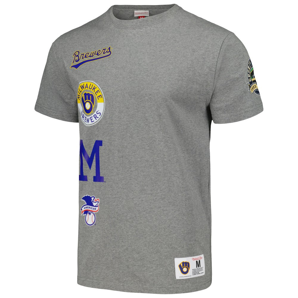 Milwaukee Brewers Mitchell & Ness Cooperstown Collection City Collection T-Shirt Discount