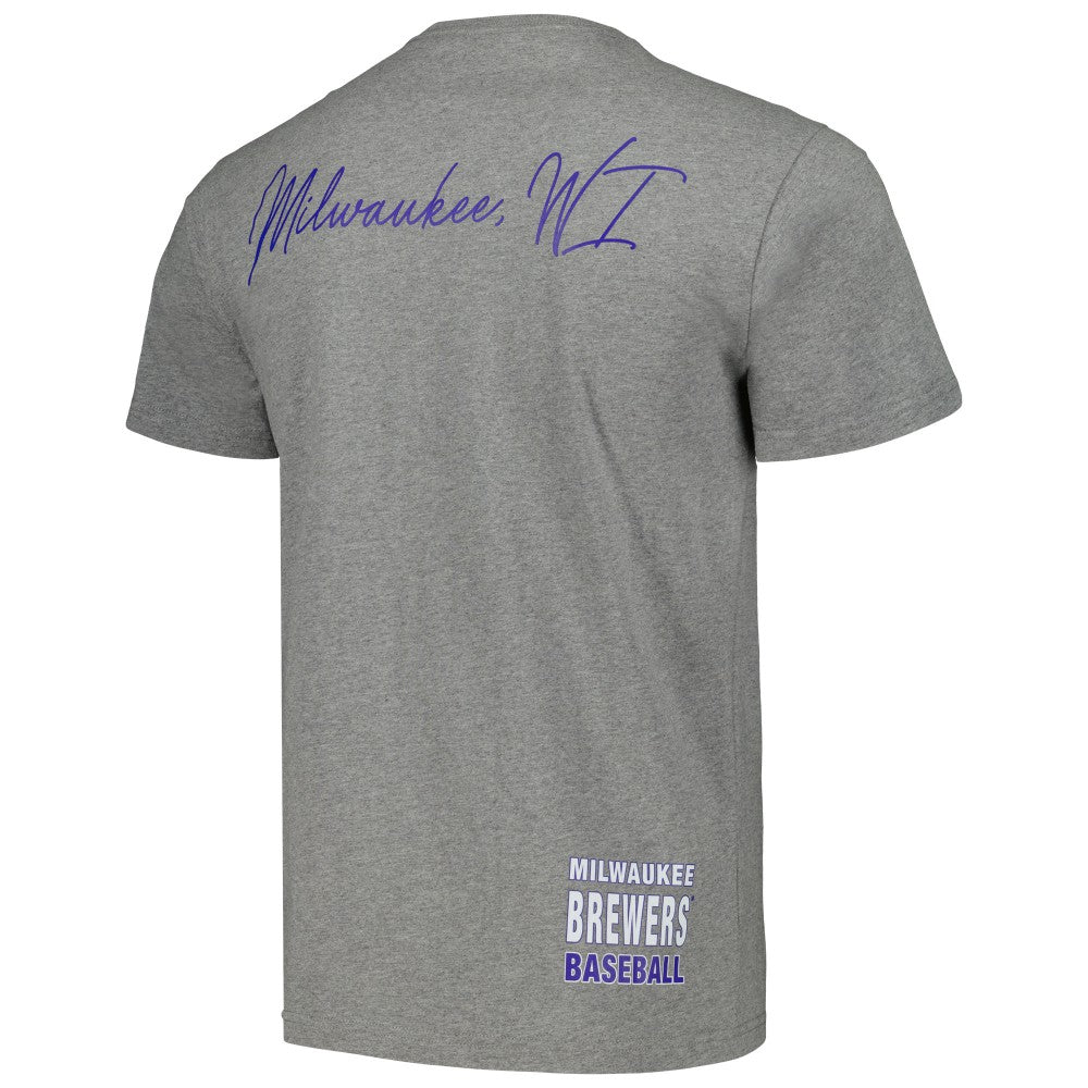 Milwaukee Brewers Mitchell & Ness Cooperstown Collection City Collection T-Shirt Discount
