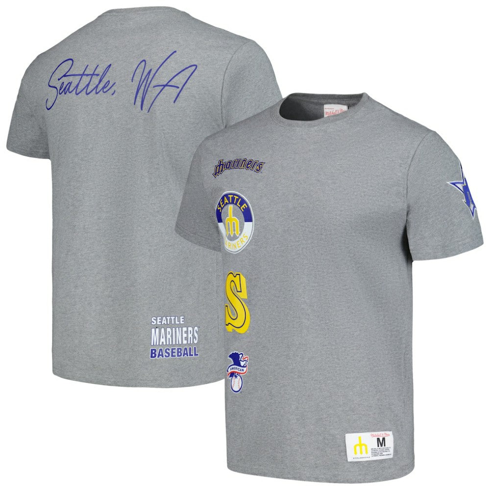Seattle Mariners Mitchell & Ness Cooperstown Collection City Collection T-Shirt Sale