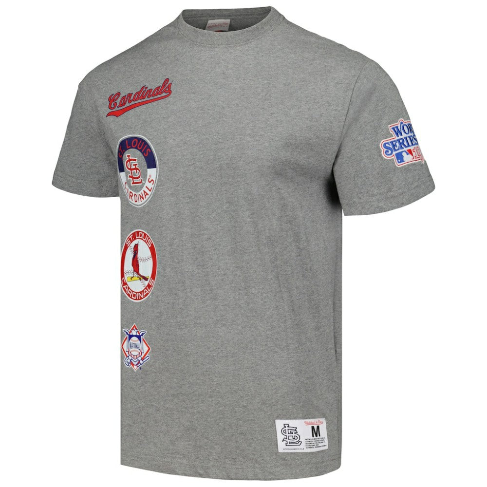 St. Louis Cardinals Mitchell & Ness Cooperstown Collection City Collection T-Shirt for sale