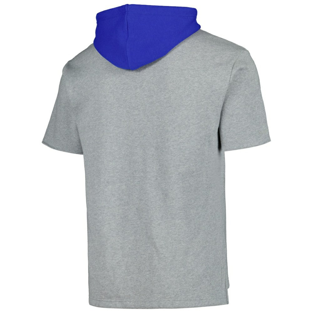 Chicago Cubs Mitchell & Ness Postgame Short Sleeve Pullover Hoodie Discount