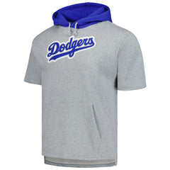 Los Angeles Dodgers Mitchell & Ness Postgame Short Sleeve Pullover Hoodie for sale