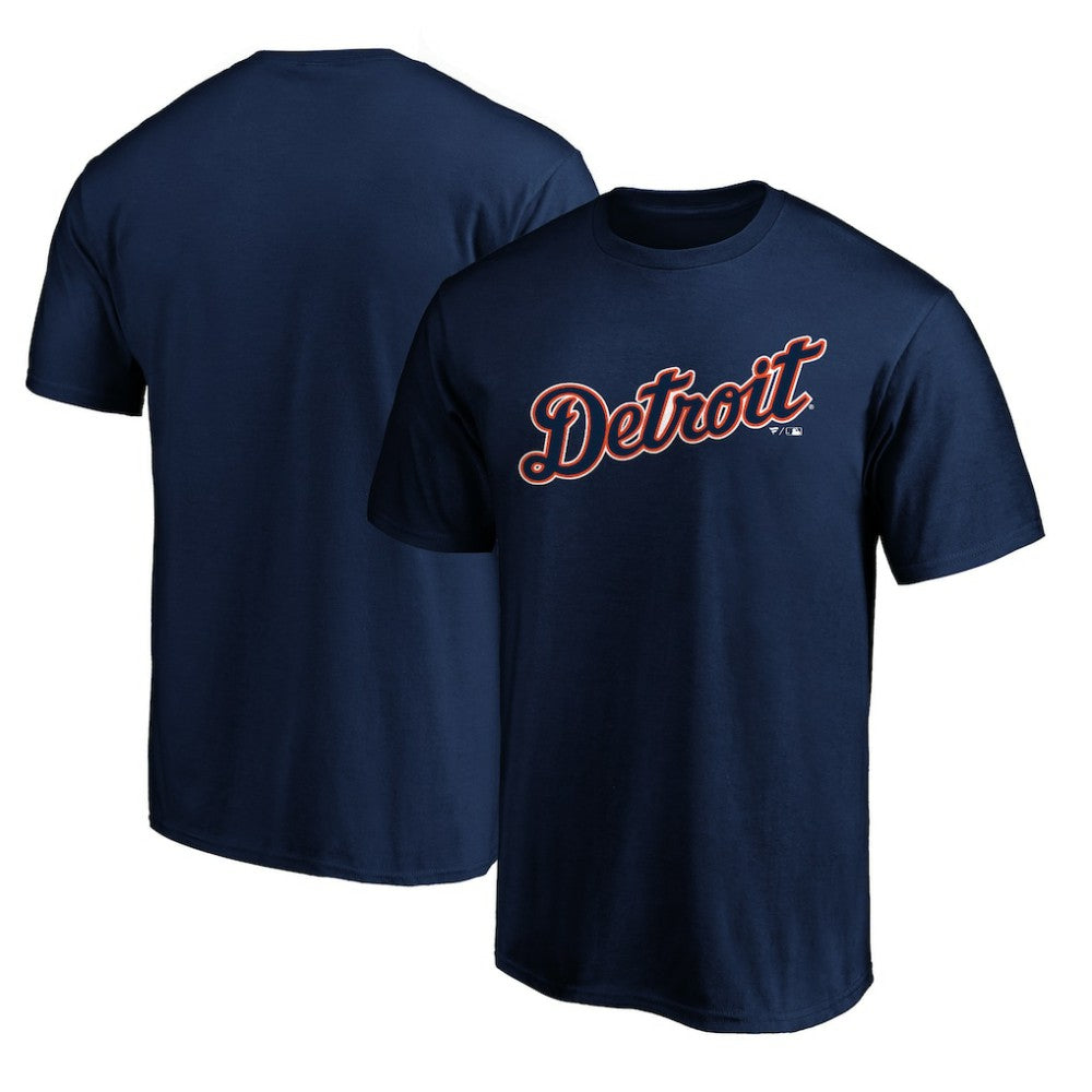 Detroit Tigers Official Team Wordmark T-Shirt Discount