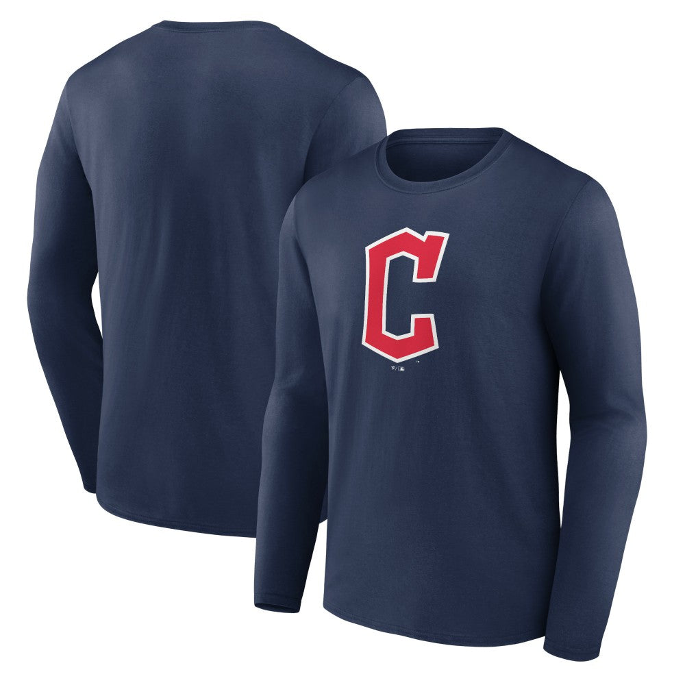 Cleveland Guardians Official Wordmark Long Sleeve T-Shirt Discount