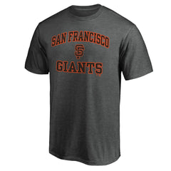 San Francisco Giants Heart & Soul Team Logo T-Shirt Discount