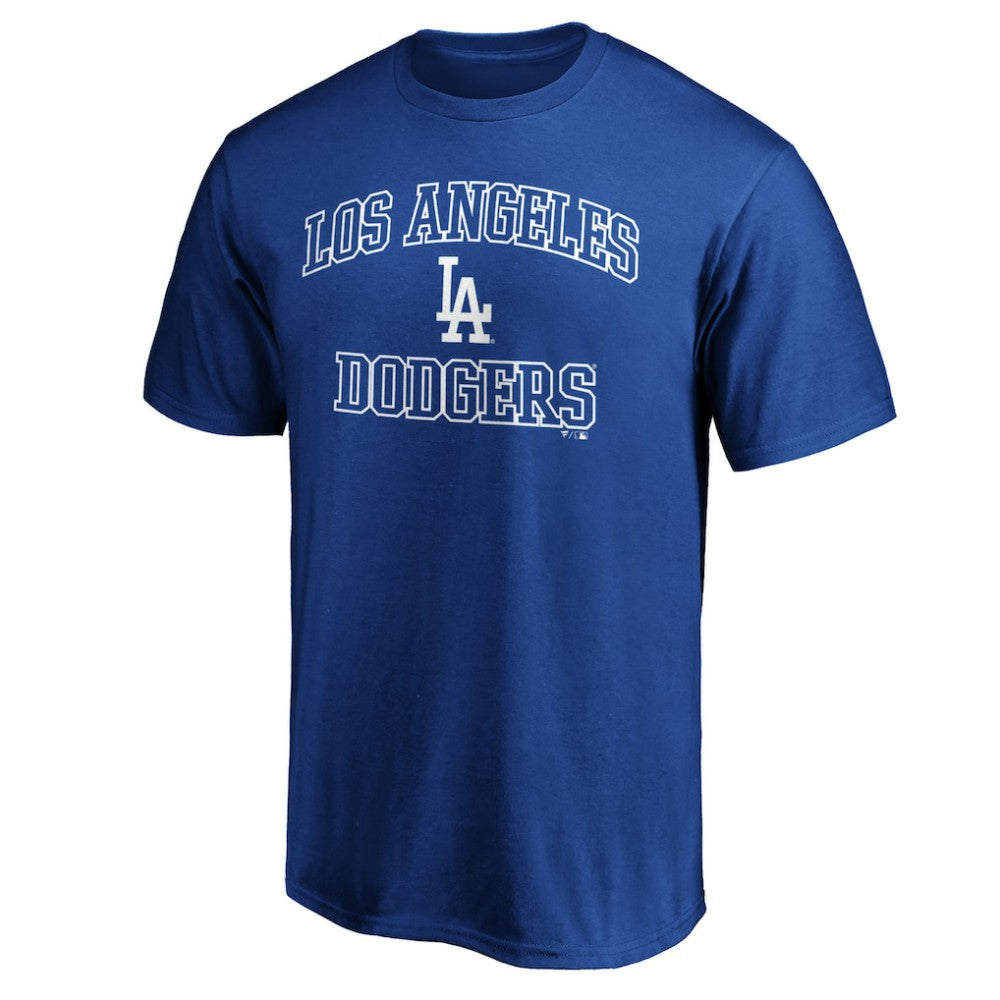 Los Angeles Dodgers Heart & Soul Team Logo T-Shirt Near Me