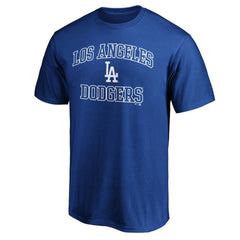 Los Angeles Dodgers Heart & Soul Team Logo T-Shirt Near Me