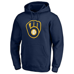 Milwaukee Brewers Official Team Logo Pullover Hoodie Online
