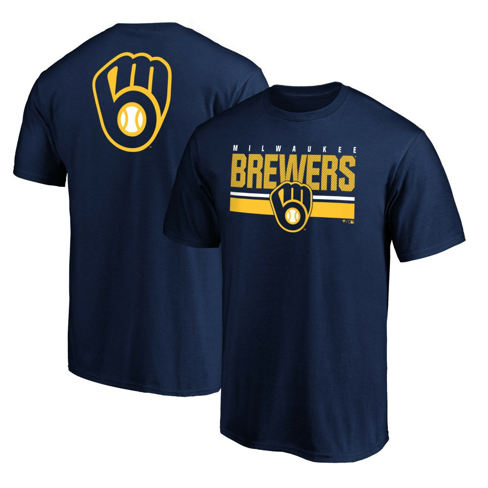 Milwaukee Brewers End Game Team Wordmark T-Shirt Discount