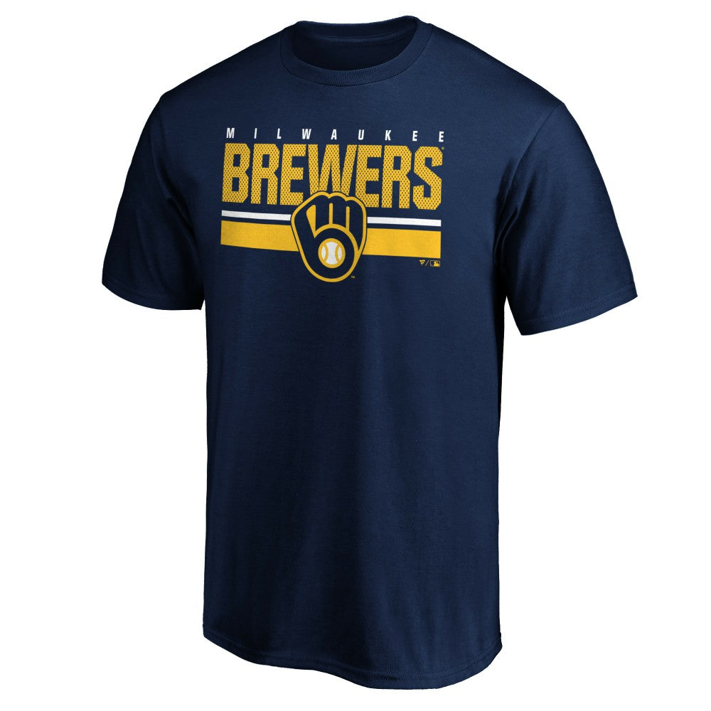 Milwaukee Brewers End Game Team Wordmark T-Shirt Discount