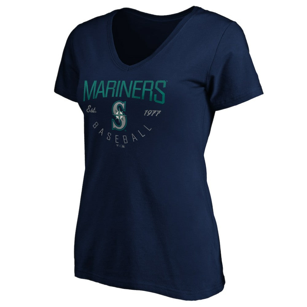 Seattle Mariners Women's Core Live For It V-Neck T-Shirt Near Me