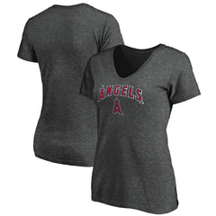 Los Angeles Angels Women's Core Team Lock Up V-Neck T-Shirt Online