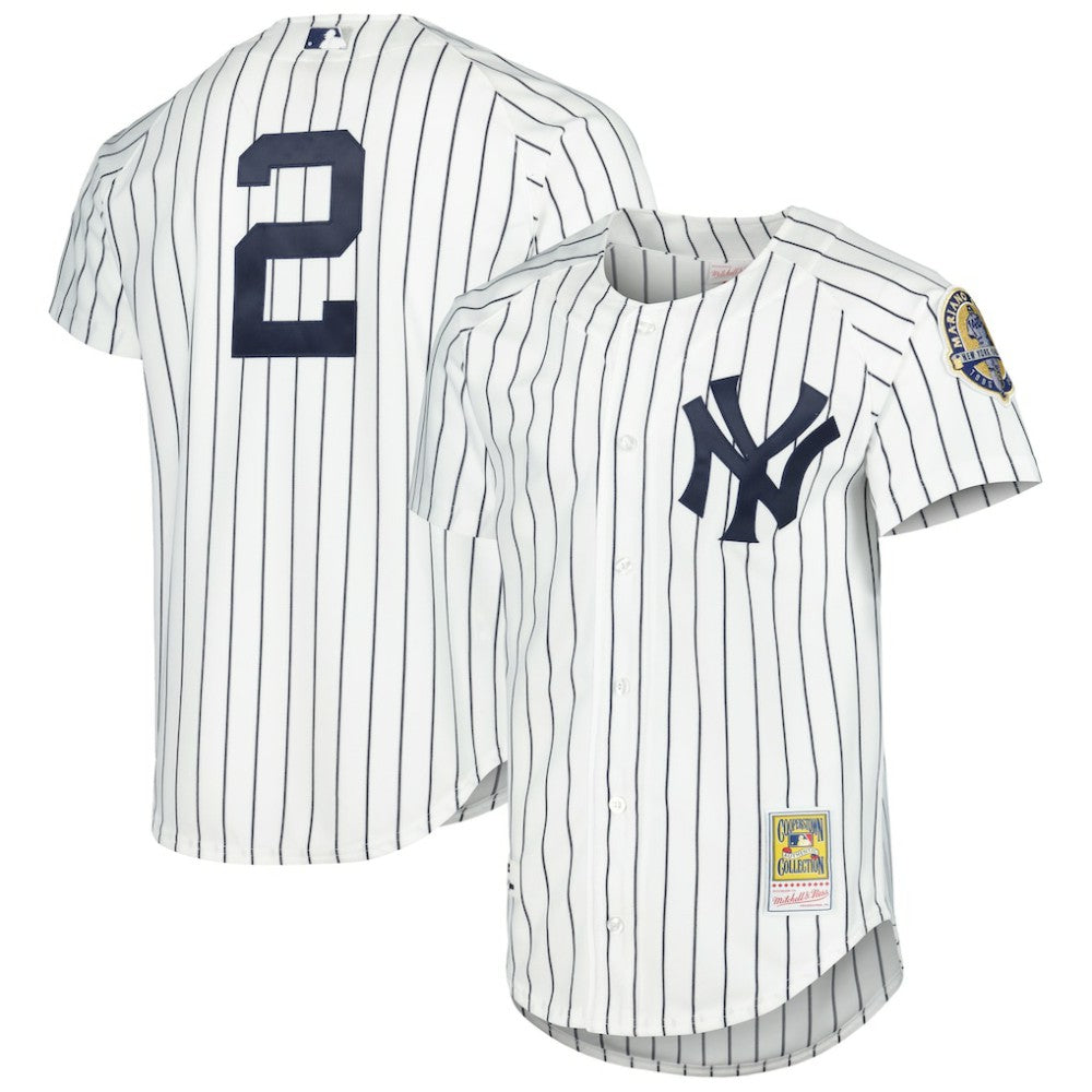 Derek Jeter New York Yankees Mitchell & Ness Cooperstown Collection Authentic Jersey Online