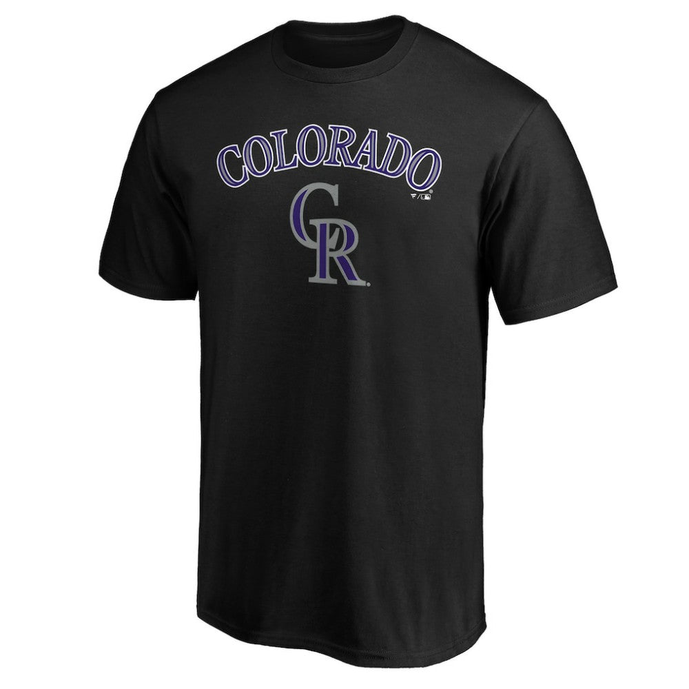 Colorado Rockies Team Lock Up Wordmark T-Shirt Discount