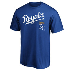 Kansas City Royals Team Lock Up Wordmark T-Shirt Discount