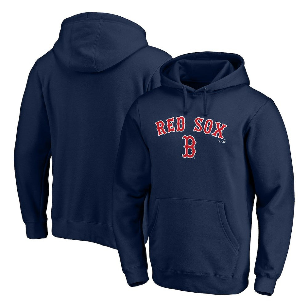 Boston Red Sox Team Lock Up Wordmark Pullover Hoodie Online