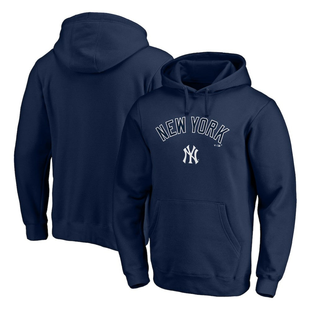 New York Yankees Team Lock Up Wordmark Pullover Hoodie Discount