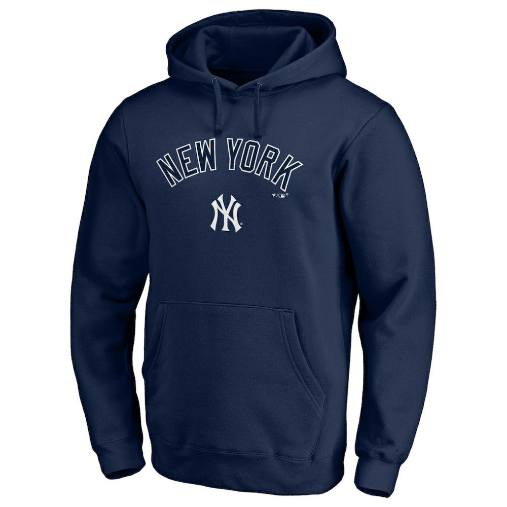 New York Yankees Team Lock Up Wordmark Pullover Hoodie Discount