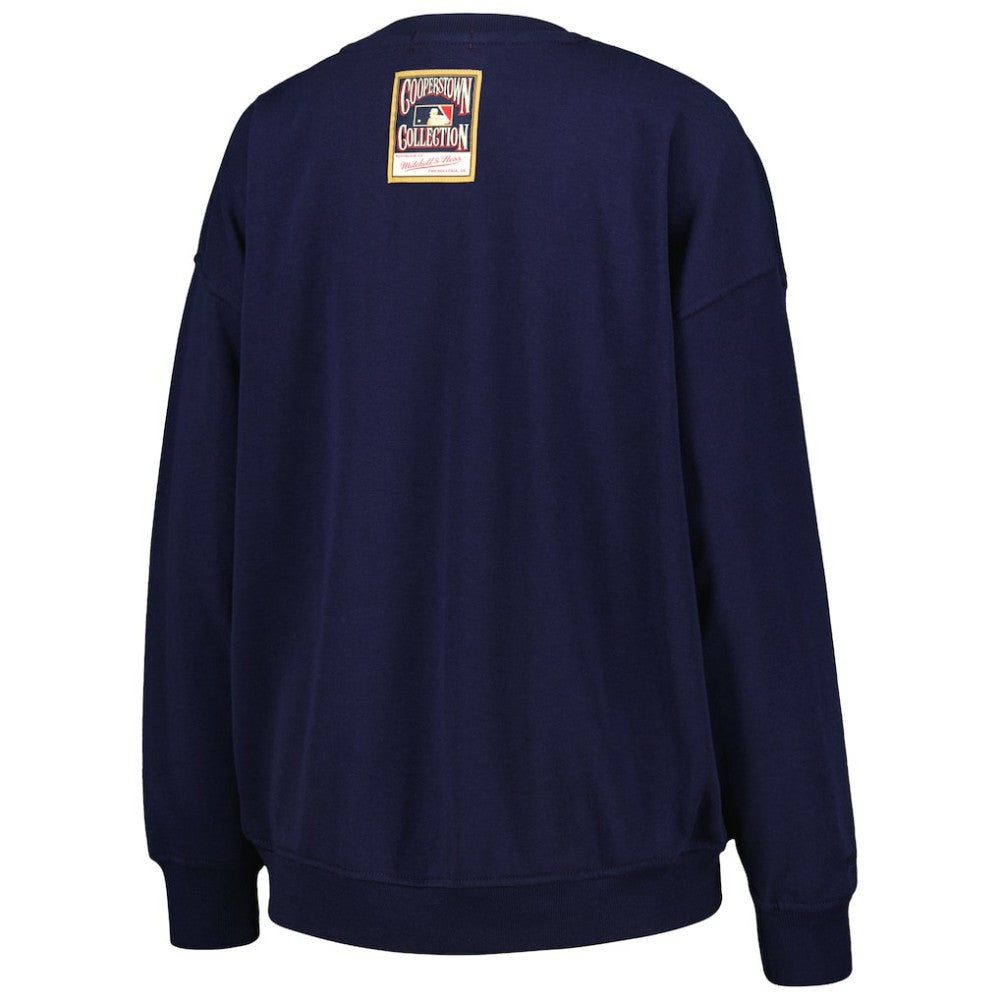 Boston Red Sox Mitchell & Ness Women's Logo Lt 2.0 Pullover Sweatshirt Online