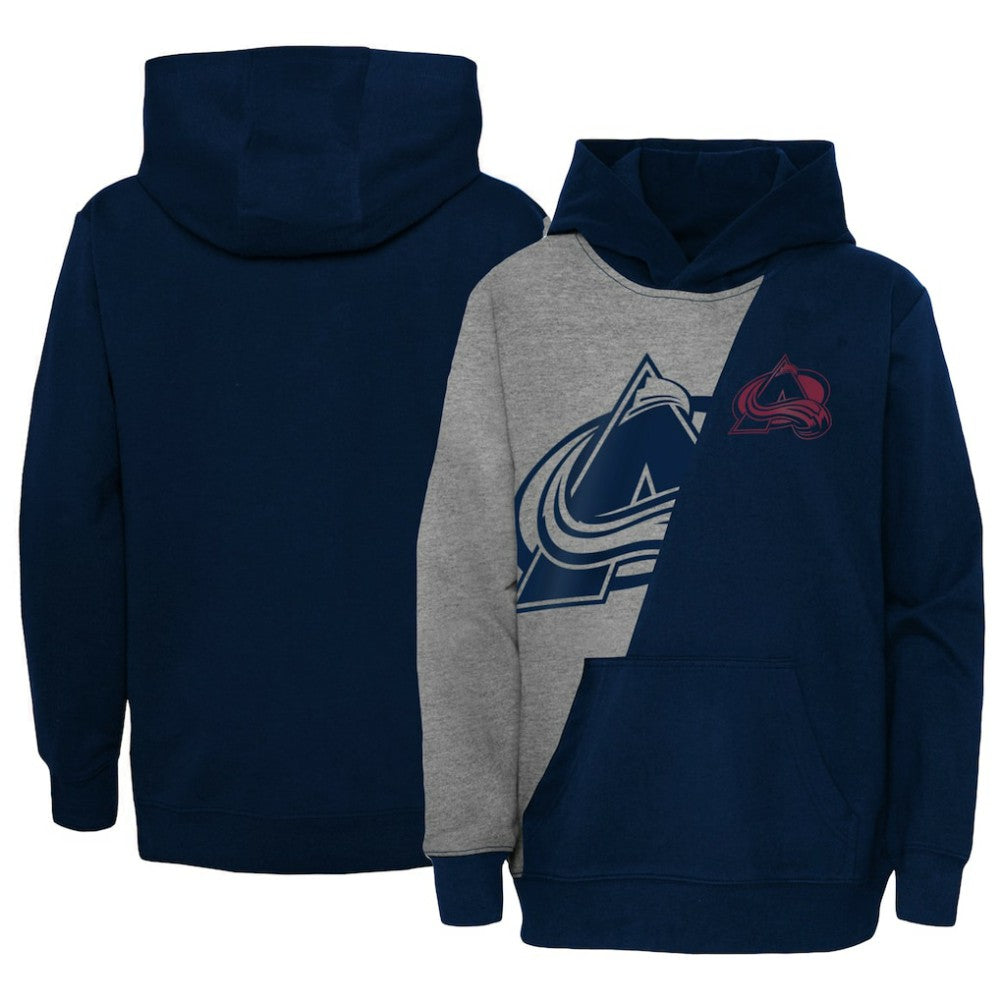 Colorado Avalanche Preschool Unrivaled Pullover Hoodie - Gray/Navy | NHL near me