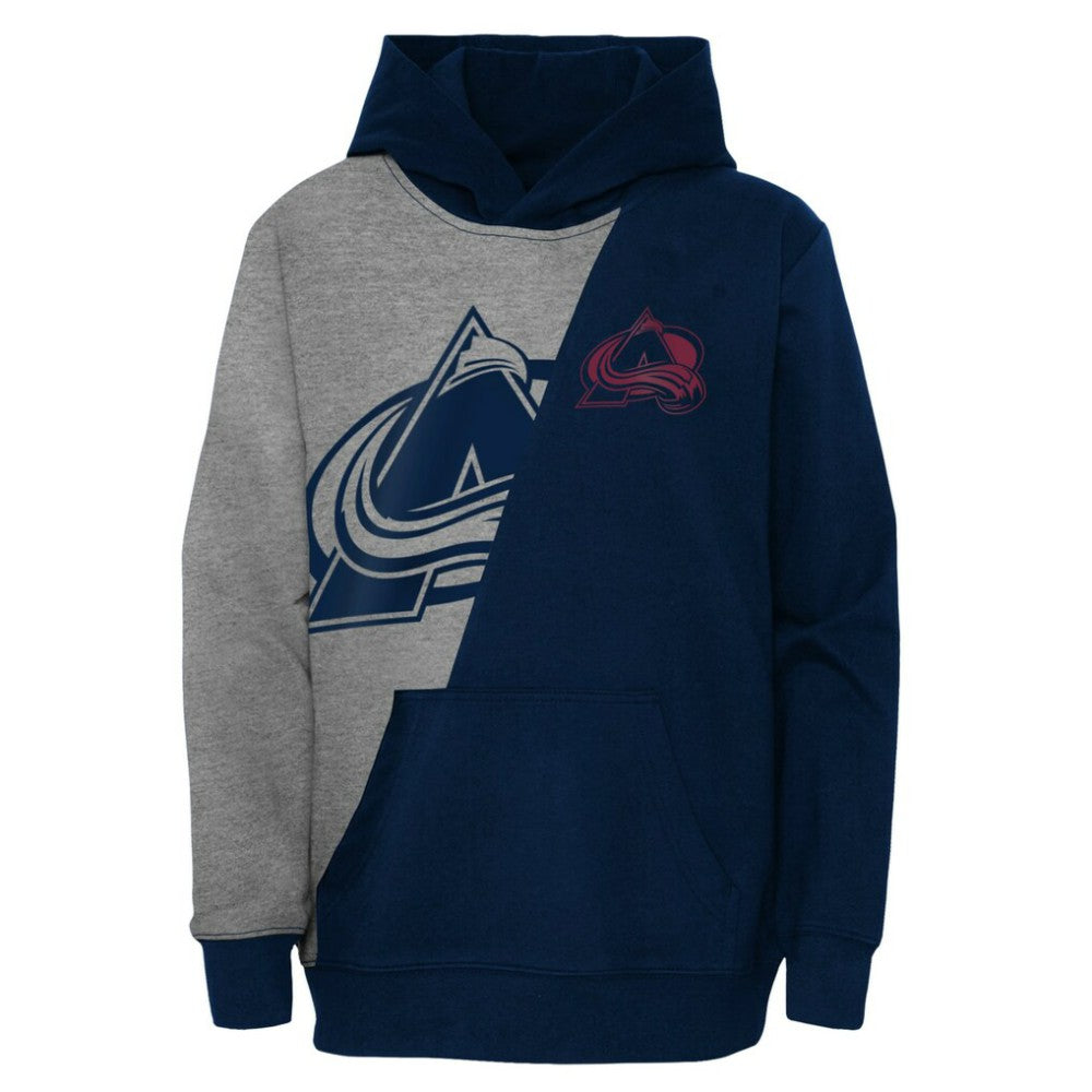 Colorado Avalanche Preschool Unrivaled Pullover Hoodie - Gray/Navy | NHL near me