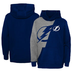 Tampa Bay Lightning Preschool Unrivaled Pullover Hoodie - Gray/Blue | NHL Lifestyle