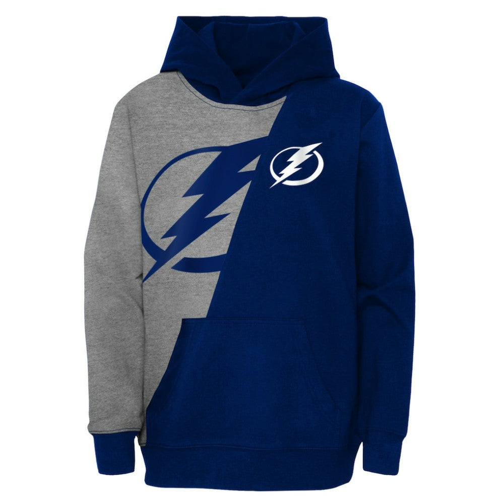 Tampa Bay Lightning Preschool Unrivaled Pullover Hoodie - Gray/Blue | NHL Lifestyle