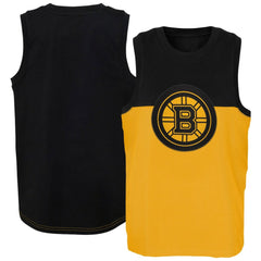 Boston Bruins Youth Revitalize Tank Top - Gold/Black | NHL on sale