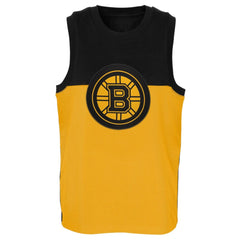 Boston Bruins Youth Revitalize Tank Top - Gold/Black | NHL on sale