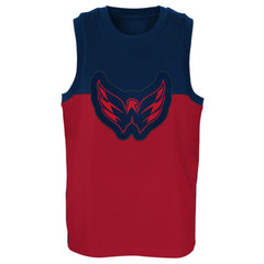 Washington Capitals Youth Revitalize Tank Top - Red/Navy | NHL near me