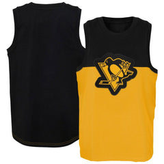 Pittsburgh Penguins Youth Revitalize Tank Top - Gold/Black | NHL discount