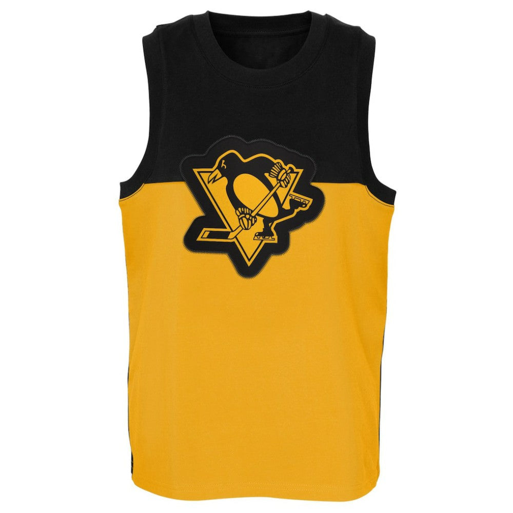 Pittsburgh Penguins Youth Revitalize Tank Top - Gold/Black | NHL discount
