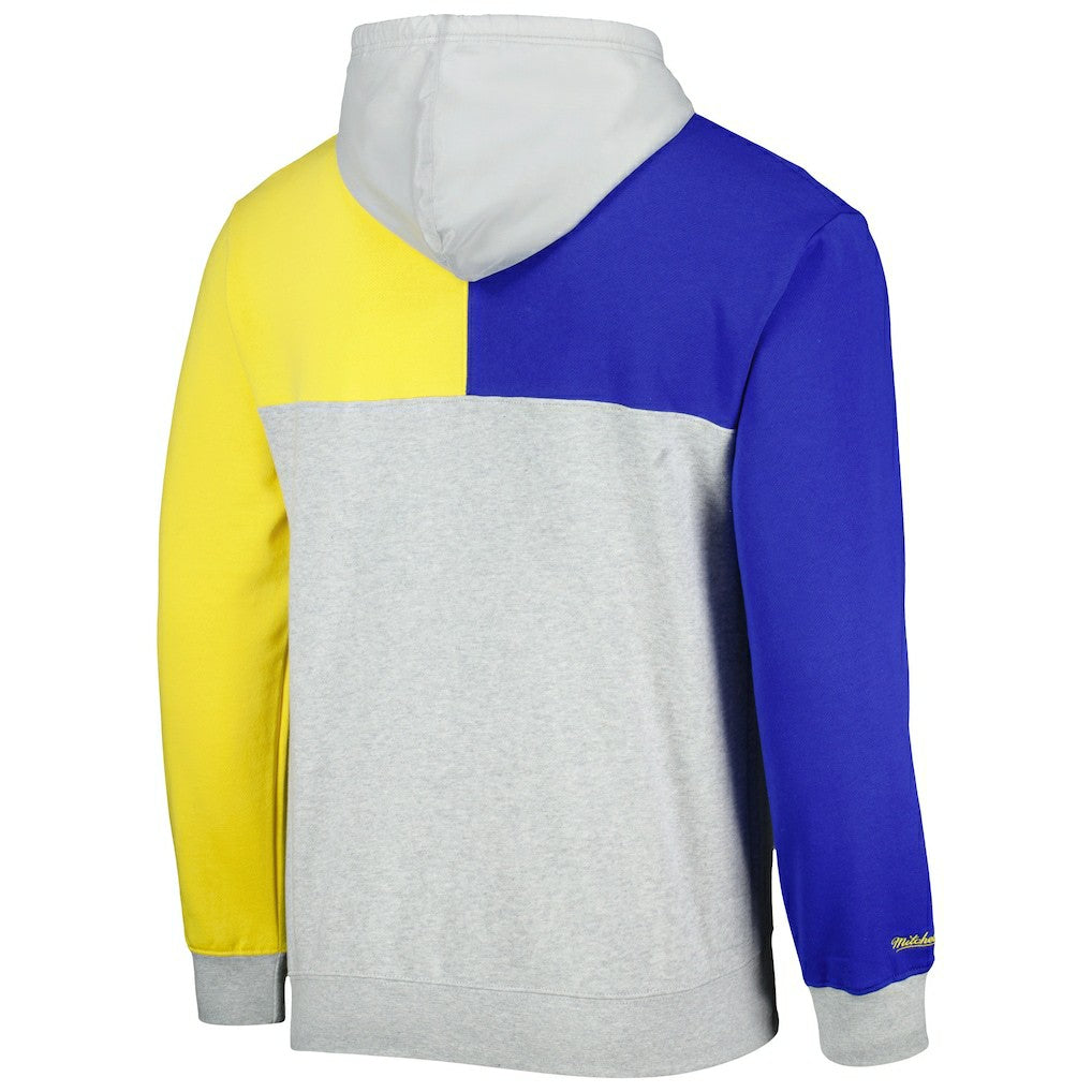 Mitchell & Ness Golden State Warriors Tie-Breaker Pullover Hoodie Heather Gray