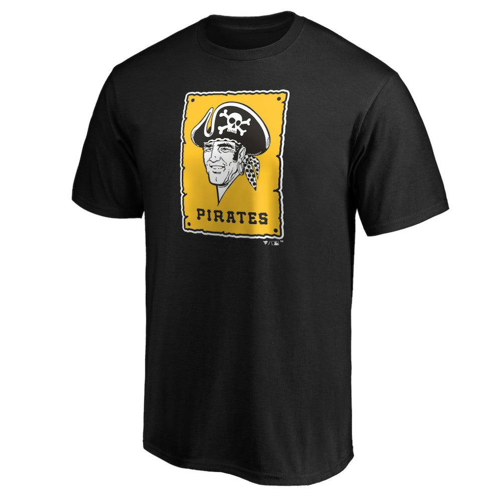 Pittsburgh Pirates Cooperstown Collection Forbes Team Logo T-Shirt Discount
