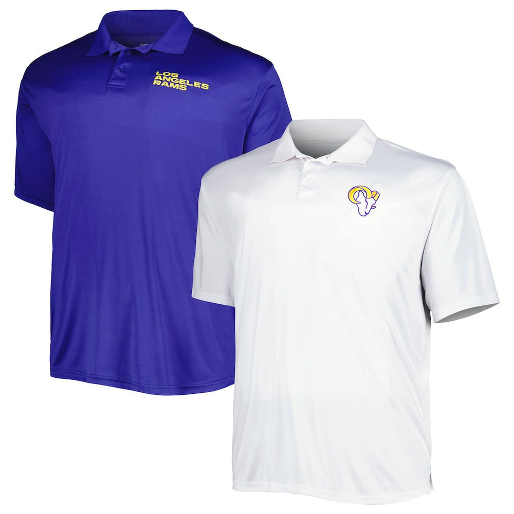 Los Angeles Rams Solid Two-Pack Polo Set - Royal/White - Fanatics