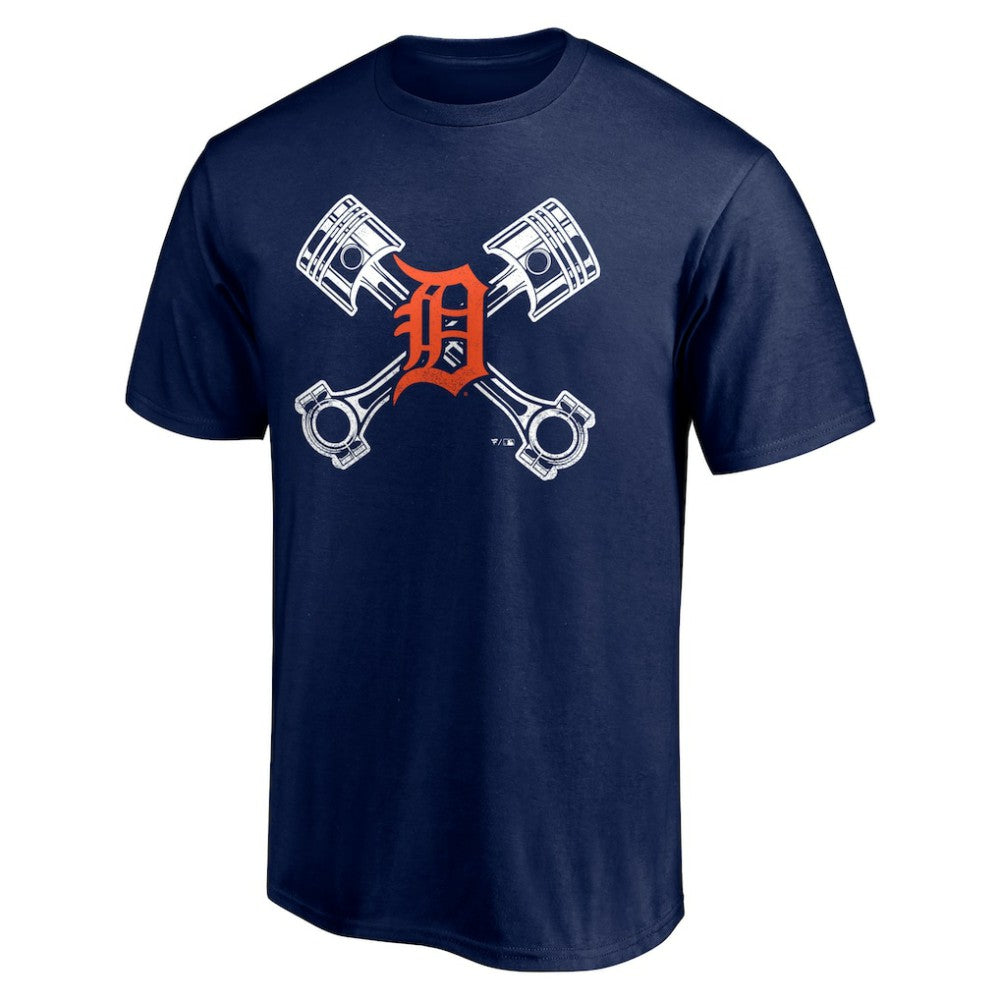 Detroit Tigers Crossed Pistons T-Shirt Online