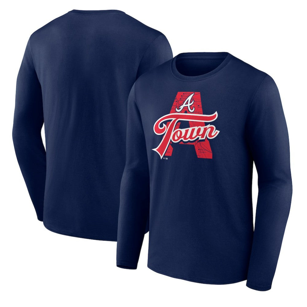 Atlanta Braves Hometown Graphic Long Sleeve T-Shirt Online