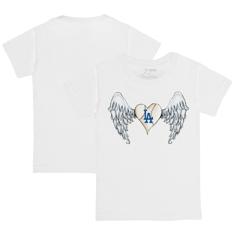 Los Angeles Dodgers Tiny Turnip Youth Angel Wings T-Shirt for sale